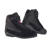 ELEVEIT MOTOBOOTS, scarpe moto impermeabili con design sportivo. Colore nero.